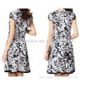 Top fashion perfect sublimation print dress